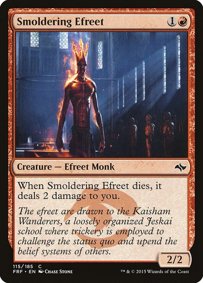 Smoldering Efreet (115) (Fate Reforged)