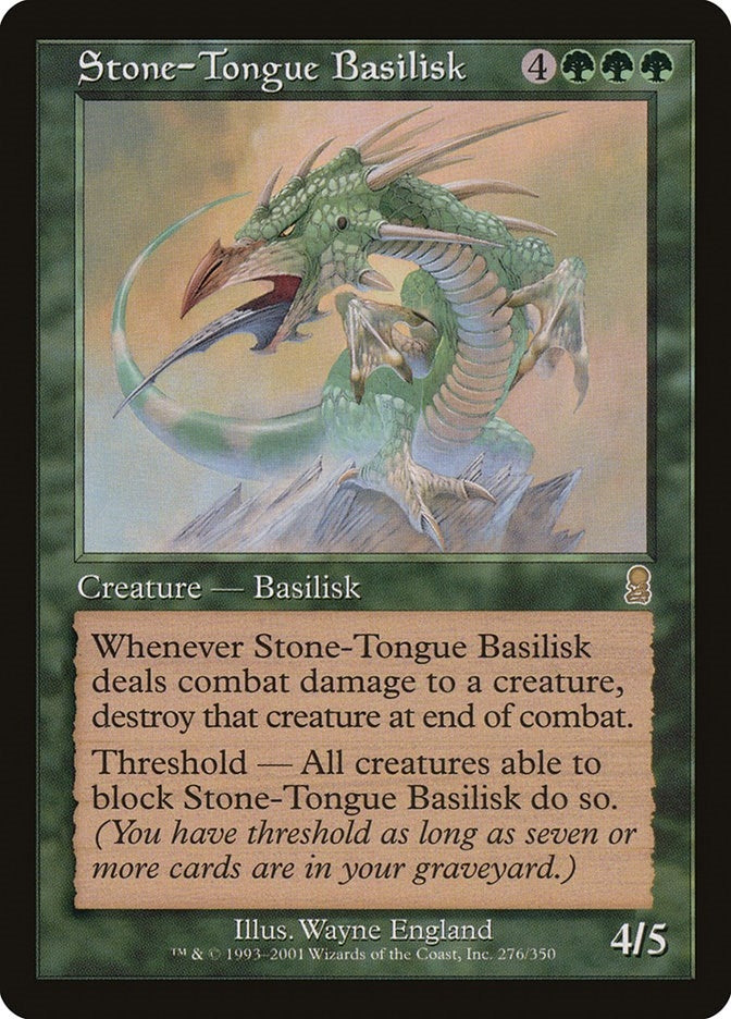 Stone-Tongue Basilisk (276) (Odyssey)