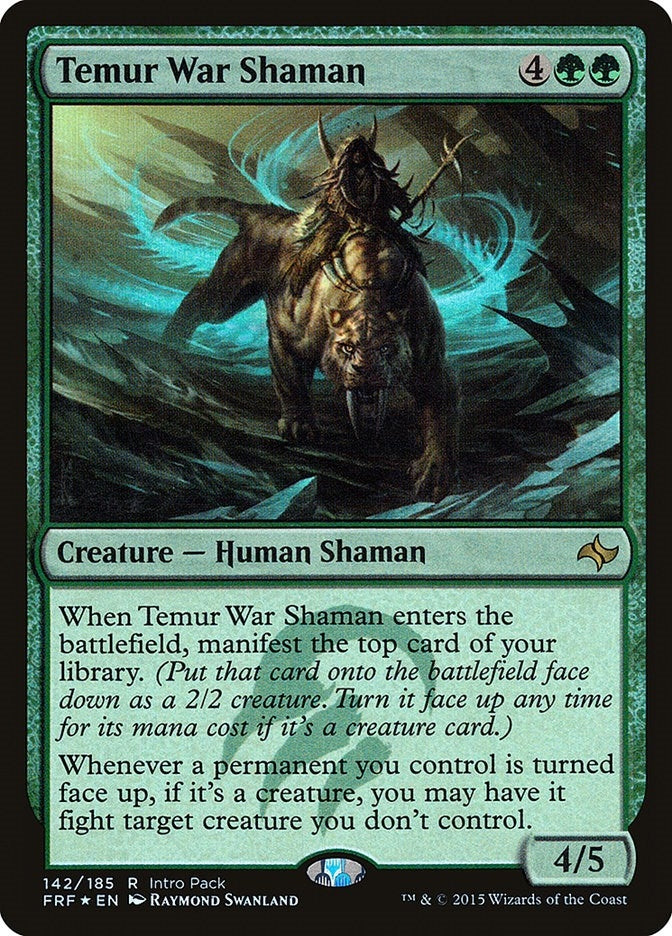 Temur War Shaman (142) (Unique and Miscellaneous Promos)