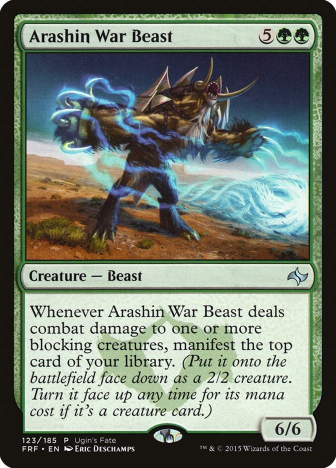 Arashin War Beast (123) (Ugin's Fate Promos)