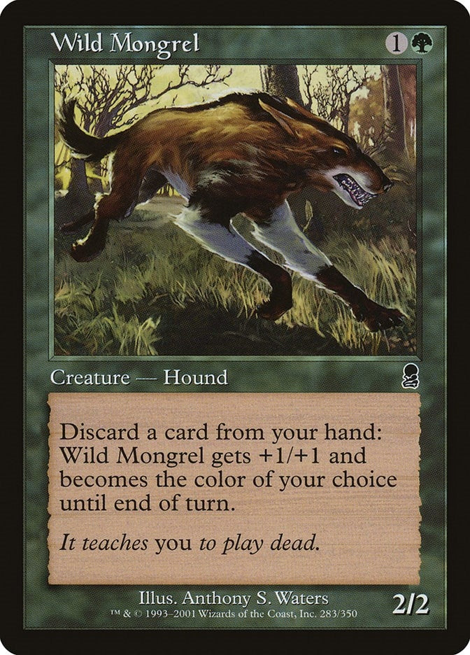 Image for Wild Mongrel (283) - Magic: The Gathering