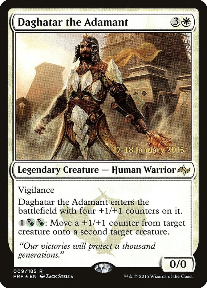 Daghatar the Adamant (9) (Prerelease Cards)