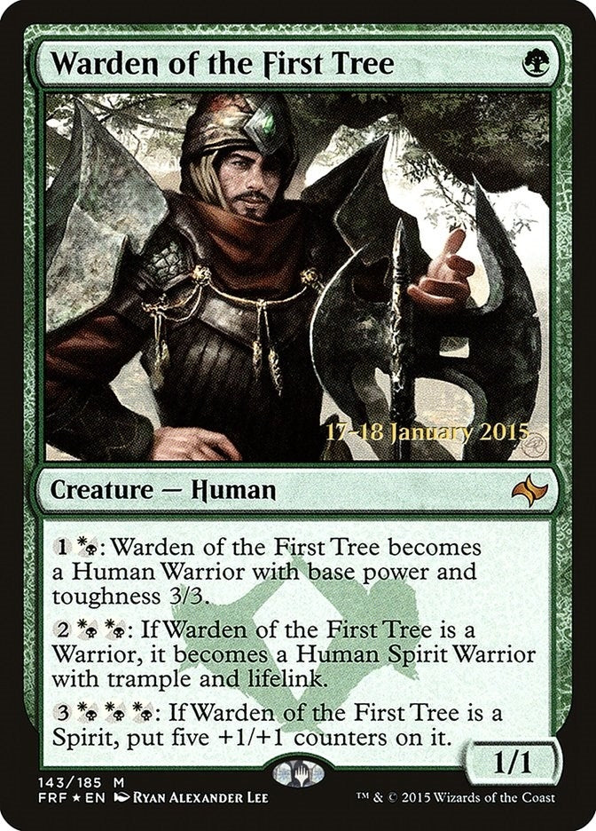 Warden of the First Tree (143) (Prerelease Cards)
