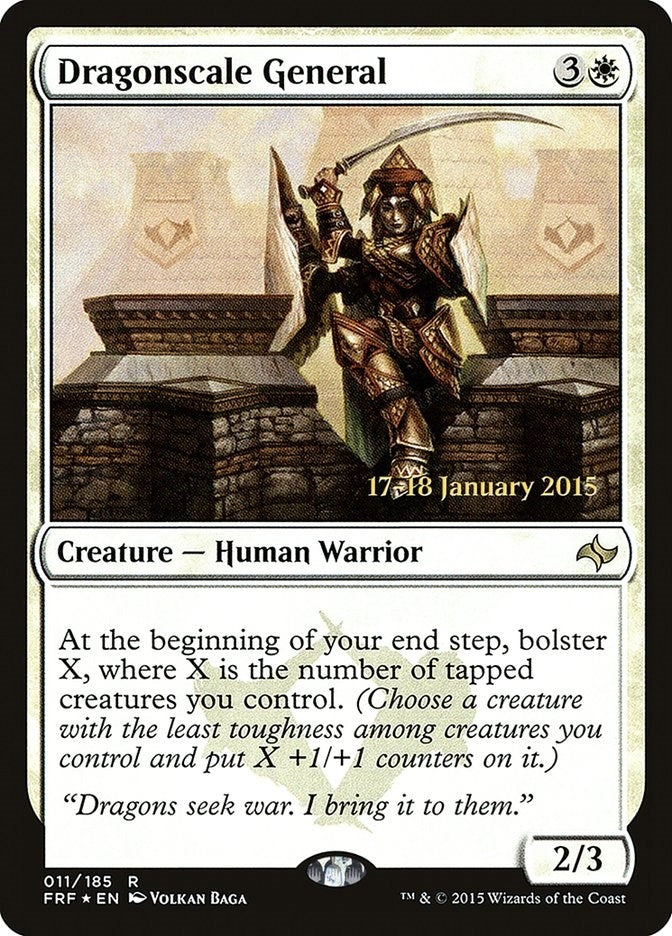 Dragonscale General (11) (Prerelease Cards)
