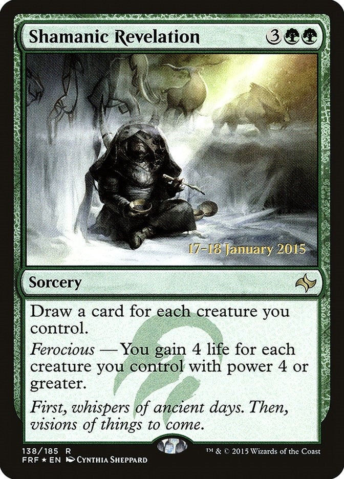 Shamanic Revelation (138) (Prerelease Cards)