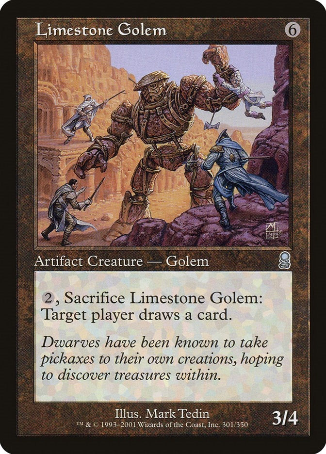 Limestone Golem (301) (Odyssey)