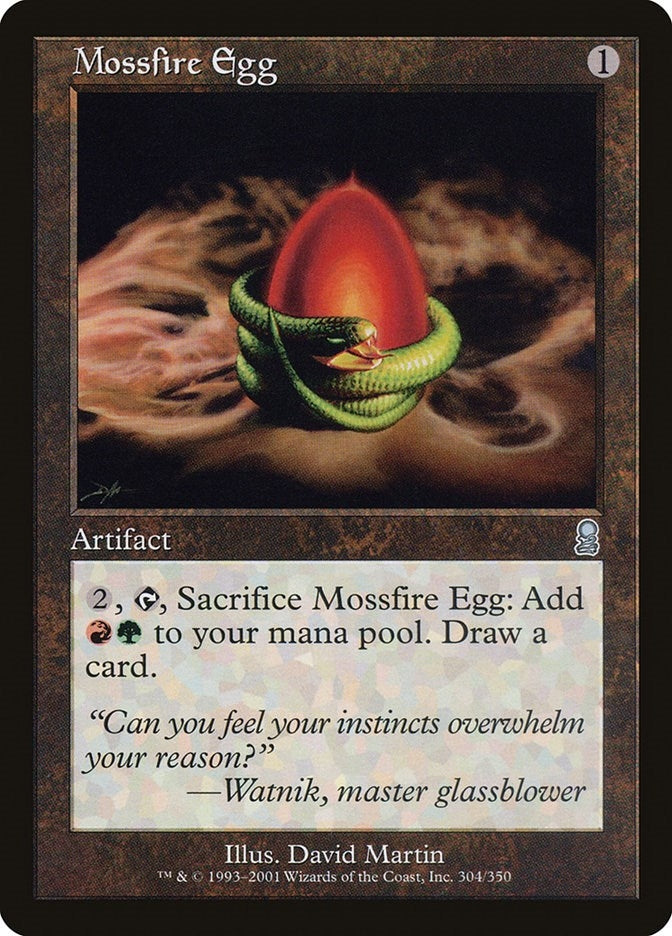 Mossfire Egg (304) (Odyssey)