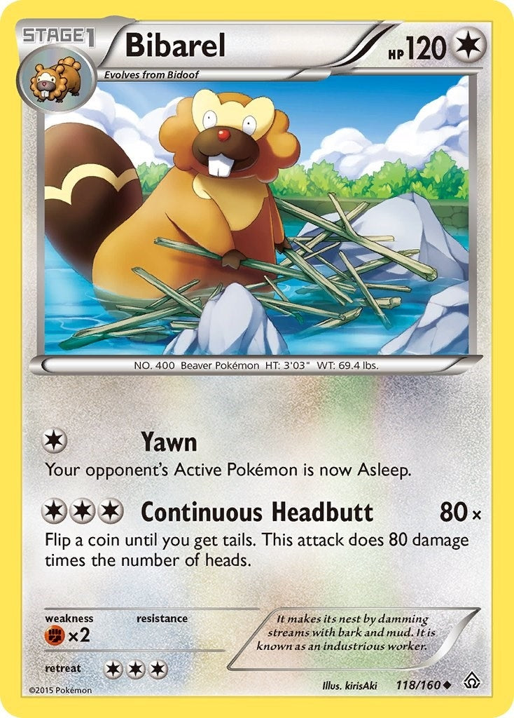 Image for Bibarel (118/160) (XY - Primal Clash) - Pokemon