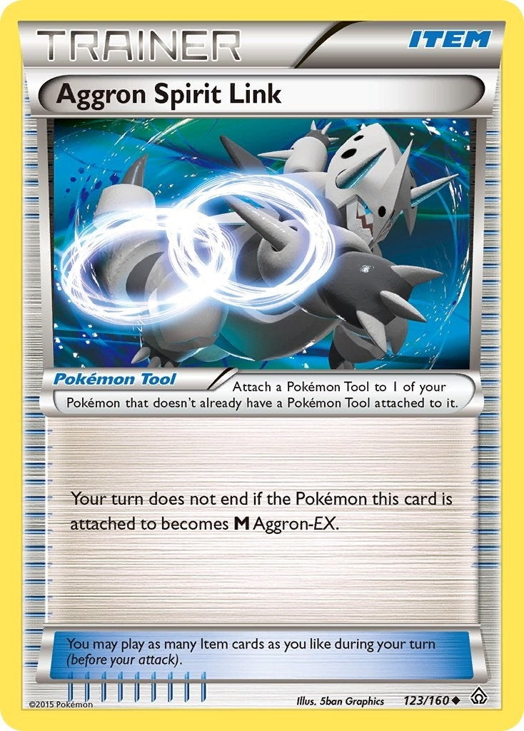 Image for Aggron Spirit Link (123/160) (XY - Primal Clash) - Pokemon