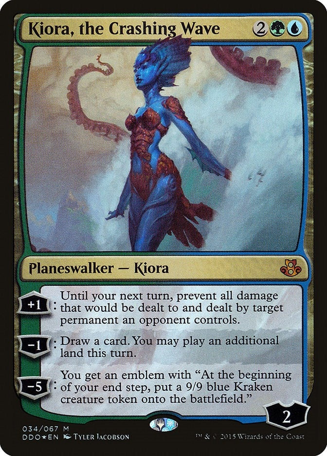Kiora, the Crashing Wave (34) (Duel Decks: Elspeth vs. Kiora)