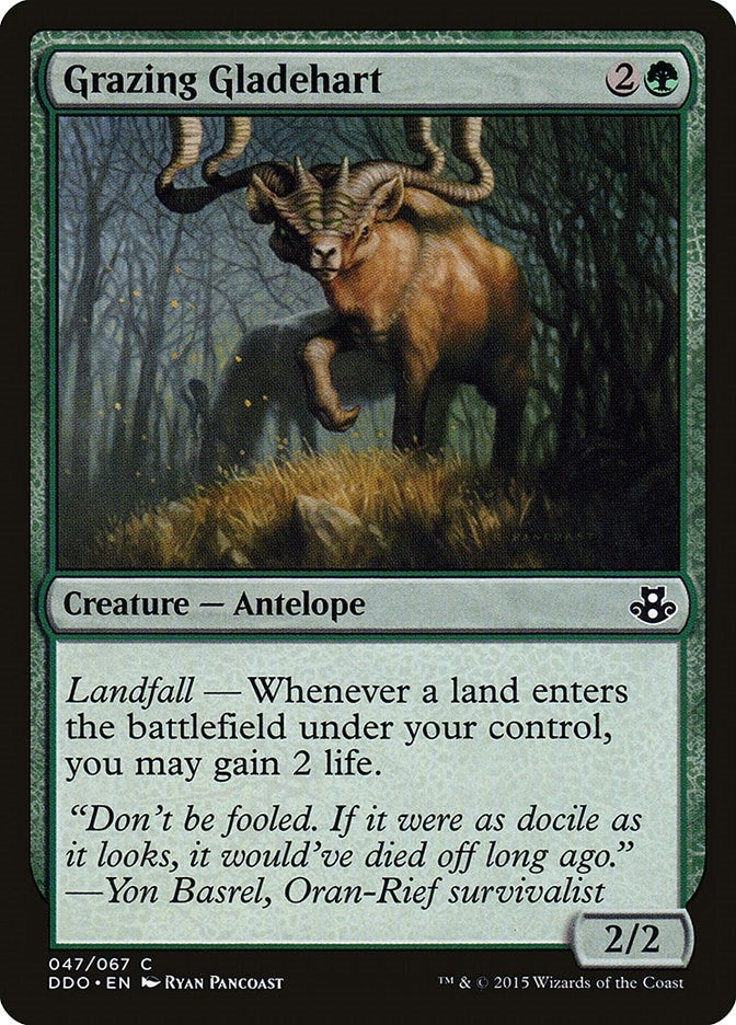 Grazing Gladehart (47) (Duel Decks: Elspeth vs. Kiora)