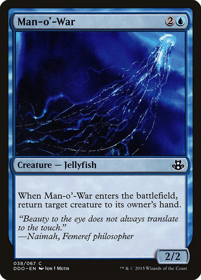 Man-o'-War (38) (Duel Decks: Elspeth vs. Kiora)