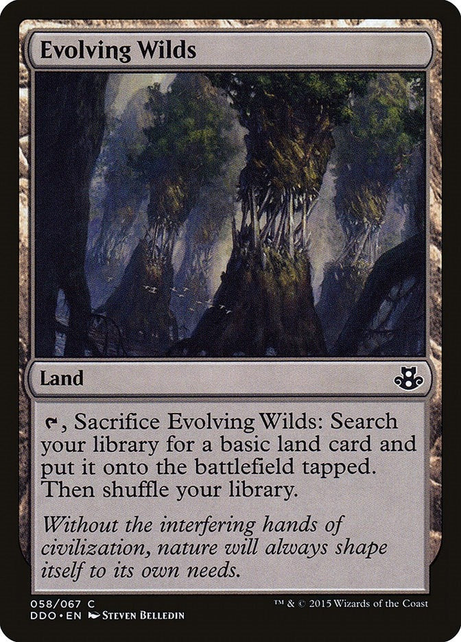 Evolving Wilds (58) (Duel Decks: Elspeth vs. Kiora)