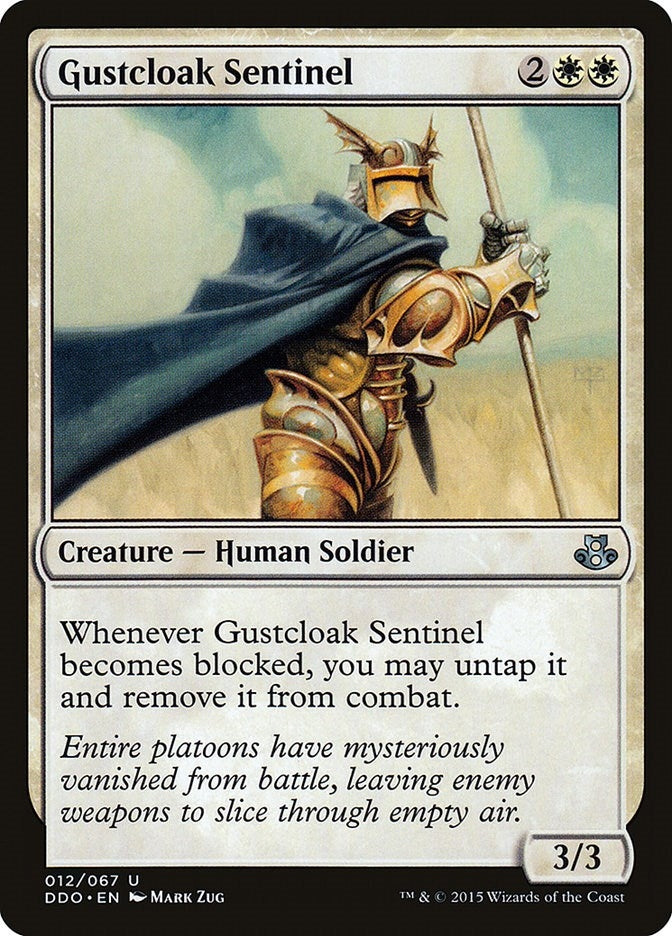 Gustcloak Sentinel (12) (Duel Decks: Elspeth vs. Kiora)
