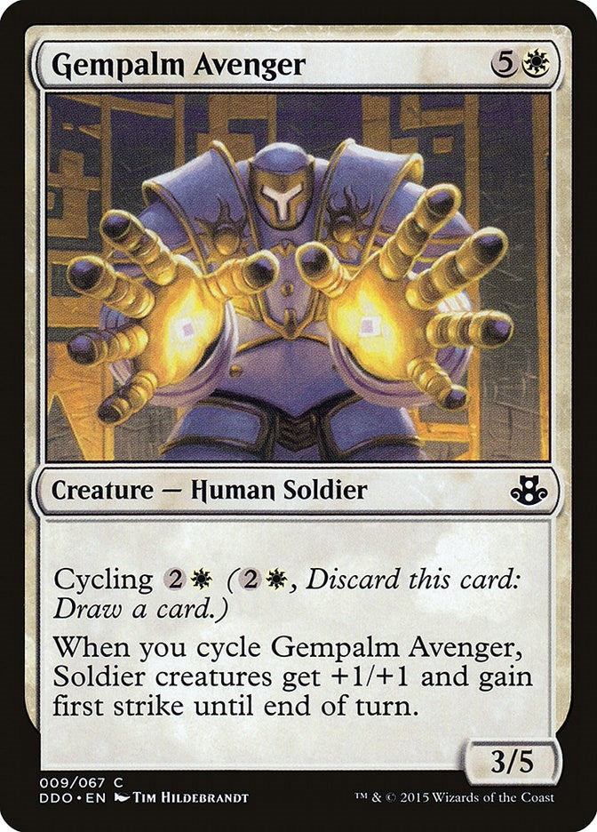 Gempalm Avenger (9) (Duel Decks: Elspeth vs. Kiora)