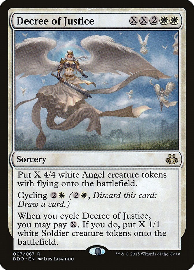 Decree of Justice (7) (Duel Decks: Elspeth vs. Kiora)