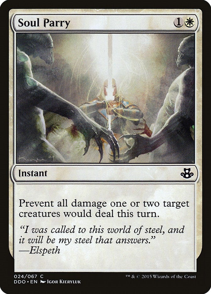 Soul Parry (24) (Duel Decks: Elspeth vs. Kiora)