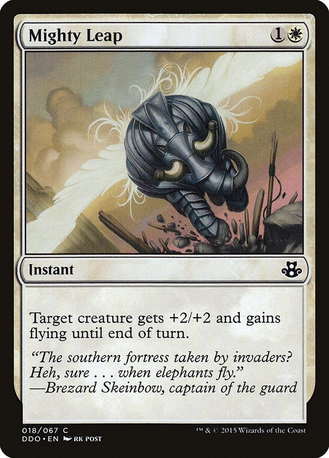 Mighty Leap (18) (Duel Decks: Elspeth vs. Kiora)