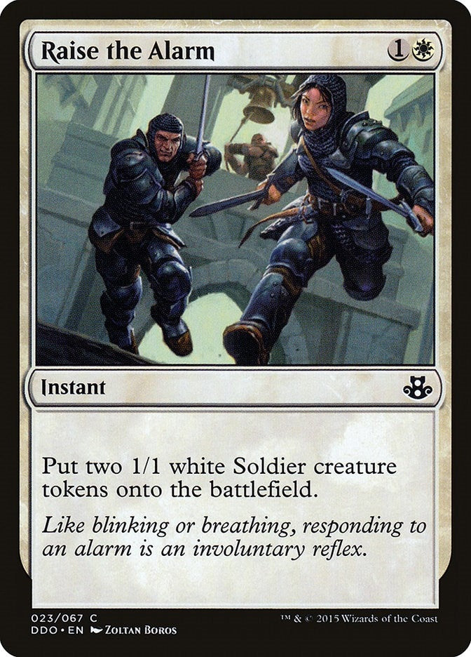 Raise the Alarm (23) (Duel Decks: Elspeth vs. Kiora)