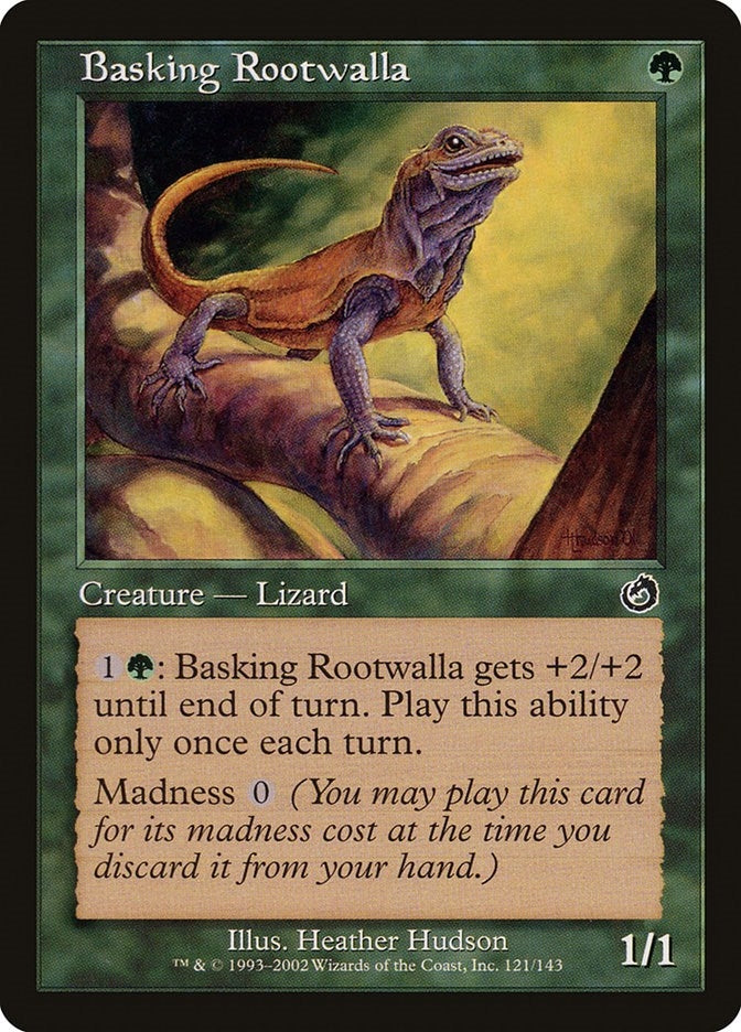 Basking Rootwalla (121) (Torment)