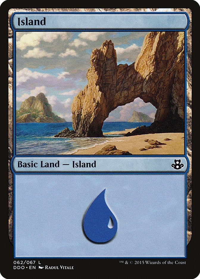 Island (062) (62) (Duel Decks: Elspeth vs. Kiora)