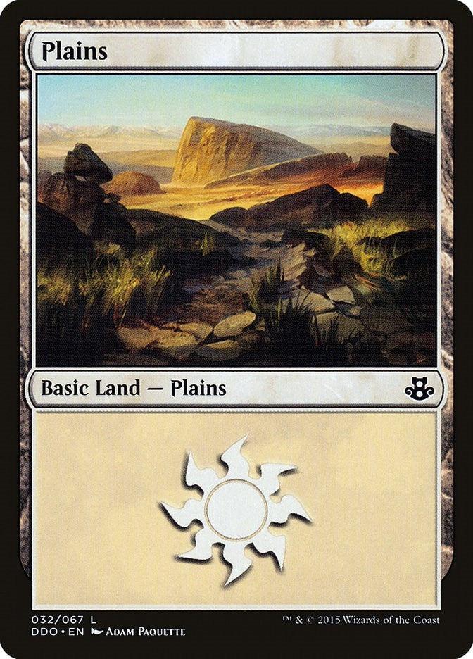 Plains (032) (32) (Duel Decks: Elspeth vs. Kiora)