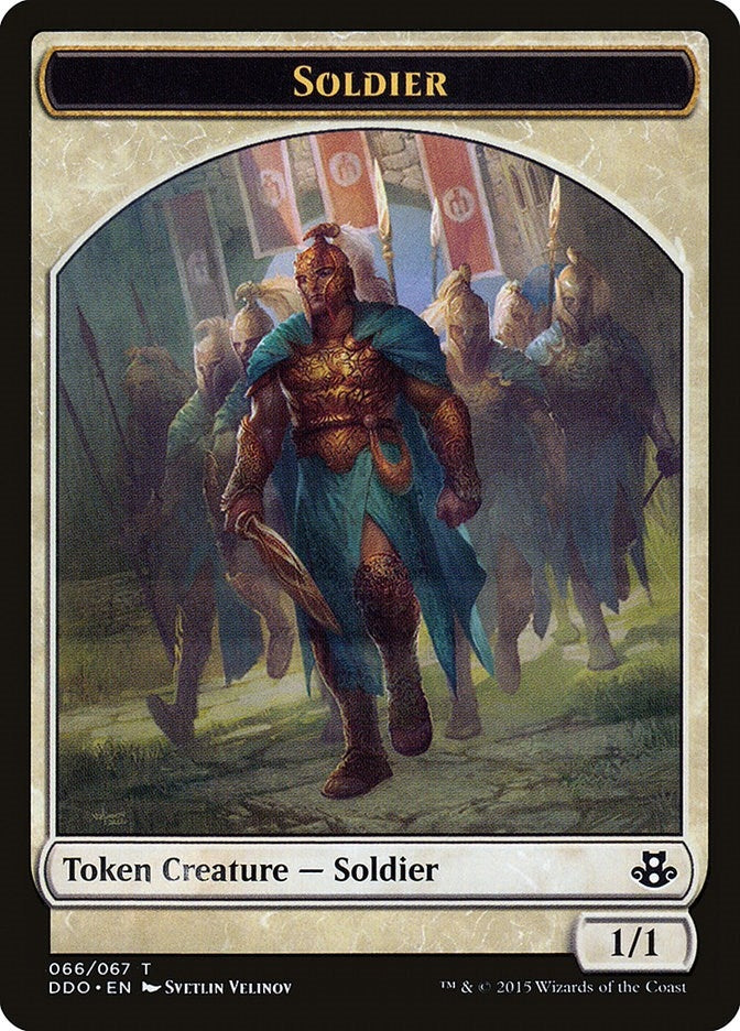Soldier Token (66) (Duel Decks: Elspeth vs. Kiora)