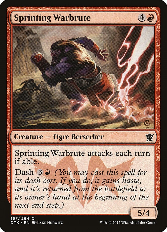 Sprinting Warbrute (157) (Dragons of Tarkir)