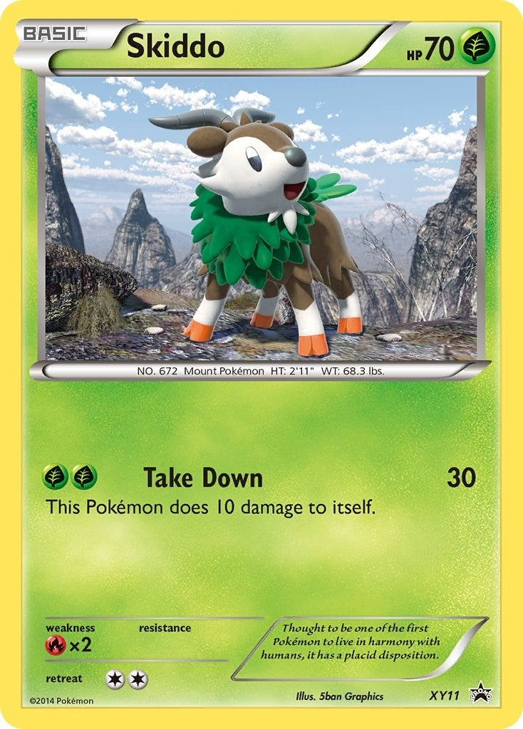 Image for Skiddo - XY11 (XY11) (XY Promos) - Pokemon