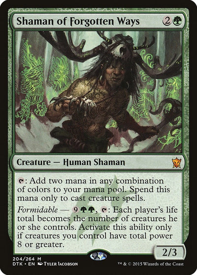 Shaman of Forgotten Ways (204) (Dragons of Tarkir)