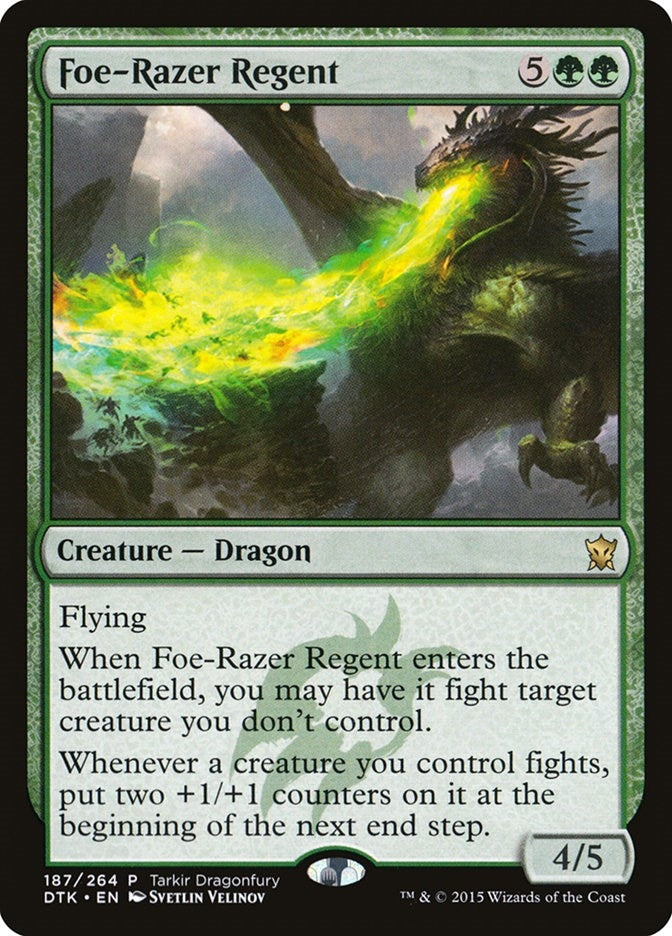 Foe-Razer Regent (187) (Tarkir Dragonfury Promos)