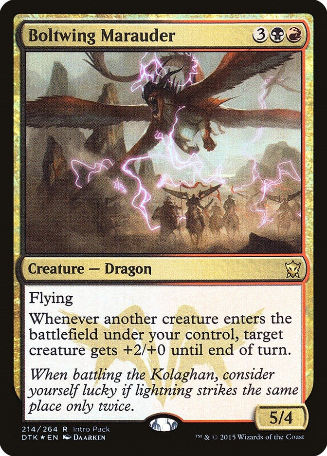 Boltwing Marauder (214) (Unique and Miscellaneous Promos)
