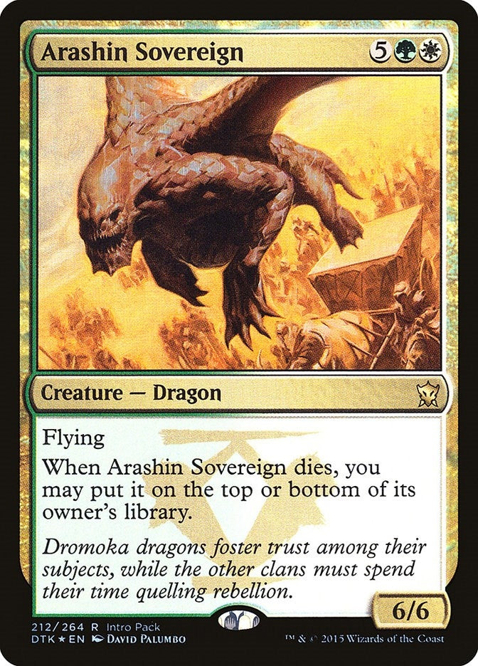 Arashin Sovereign (212) (Unique and Miscellaneous Promos)