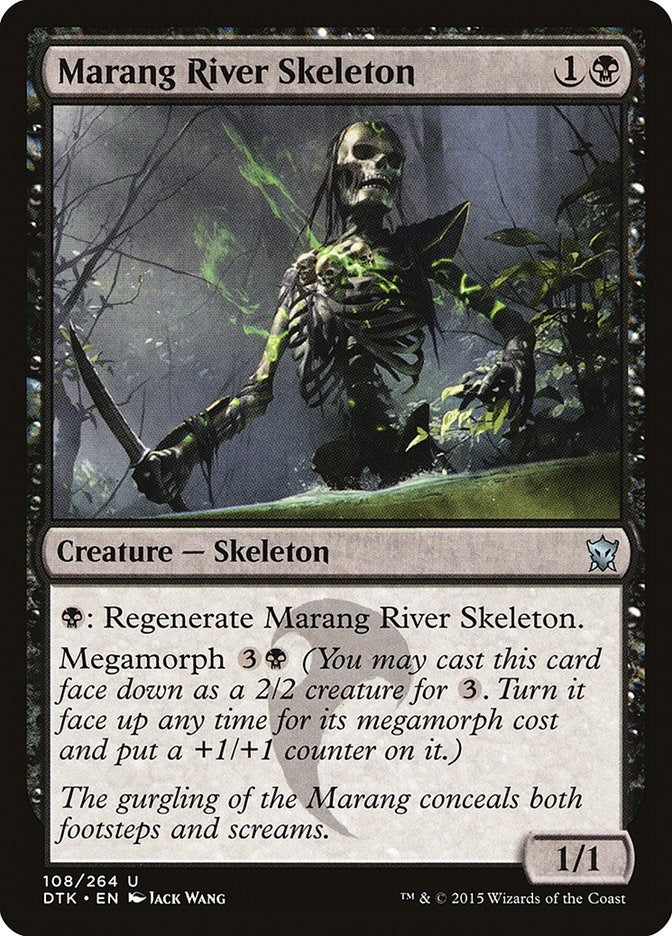 Marang River Skeleton (108) (Dragons of Tarkir)