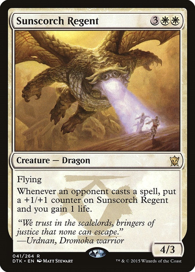 Sunscorch Regent (41) (Dragons of Tarkir)
