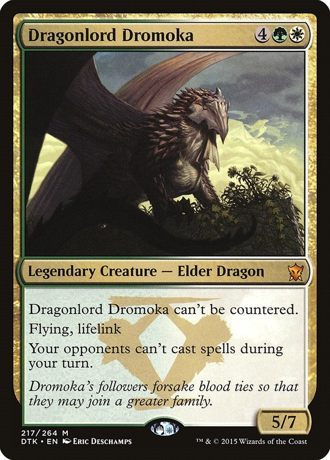 Dragonlord Dromoka (217) (Dragons of Tarkir)