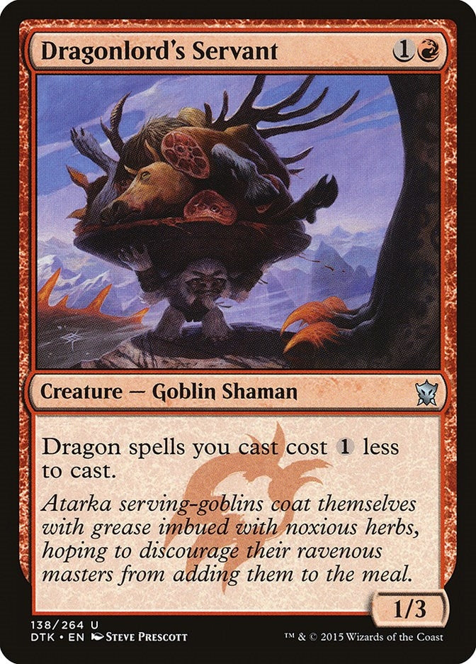 Dragonlord's Servant (138) (Dragons of Tarkir)