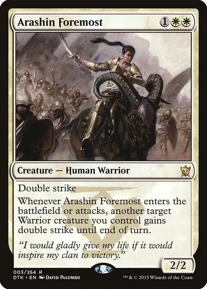 Arashin Foremost (3) (Dragons of Tarkir)