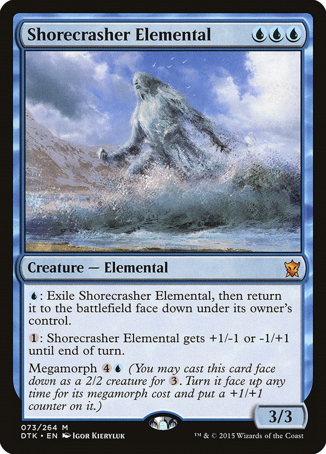 Shorecrasher Elemental (73) (Dragons of Tarkir)