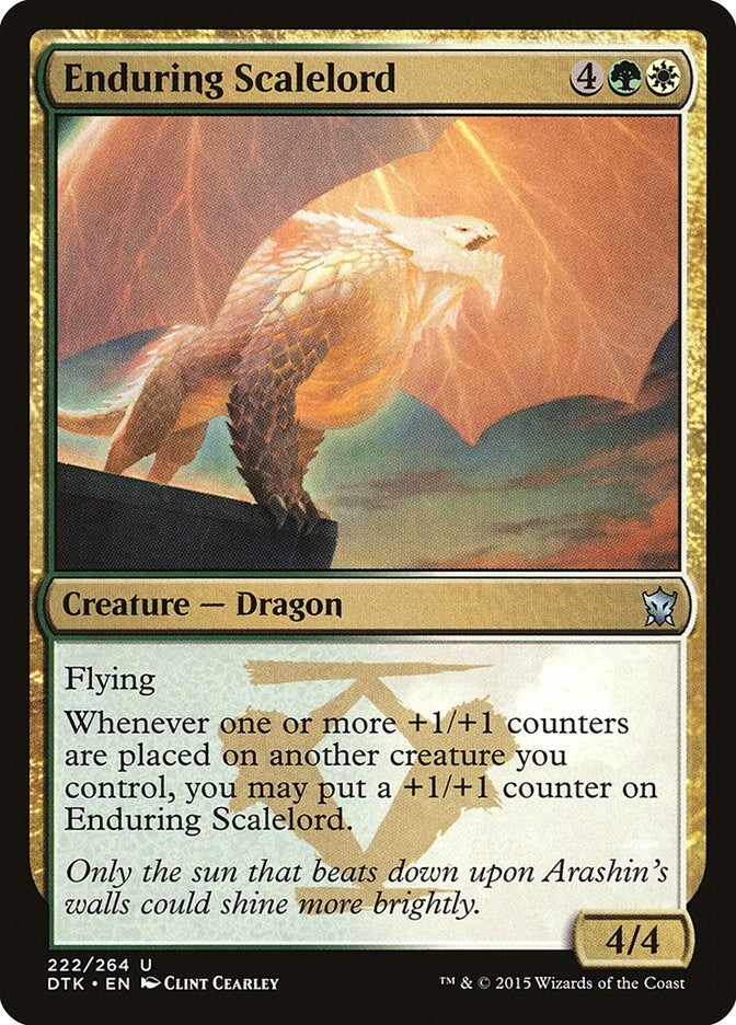 Enduring Scalelord (222) (Dragons of Tarkir)