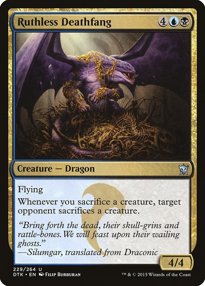 Ruthless Deathfang (229) (Dragons of Tarkir)