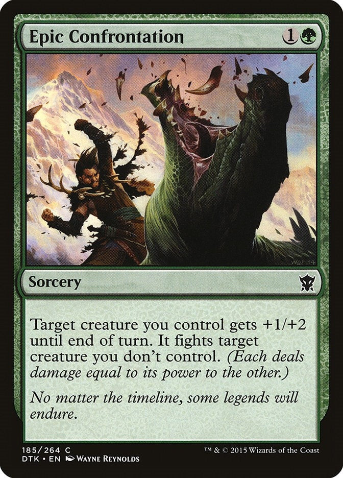 Epic Confrontation (185) (Dragons of Tarkir)