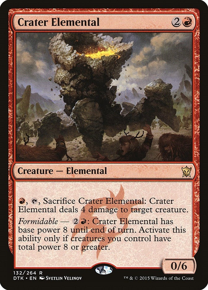 Crater Elemental (132) (Dragons of Tarkir)
