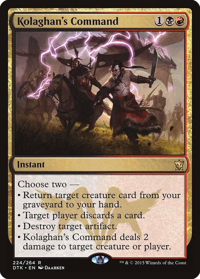 Kolaghan's Command (224) (Dragons of Tarkir)