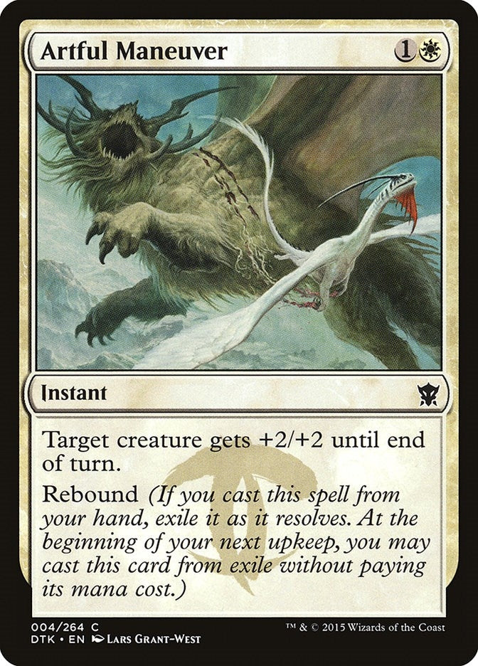 Artful Maneuver (4) (Dragons of Tarkir)