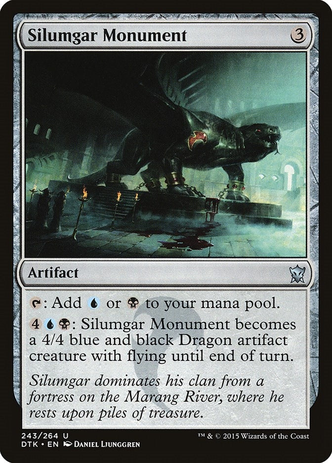 Silumgar Monument (243) (Dragons of Tarkir)