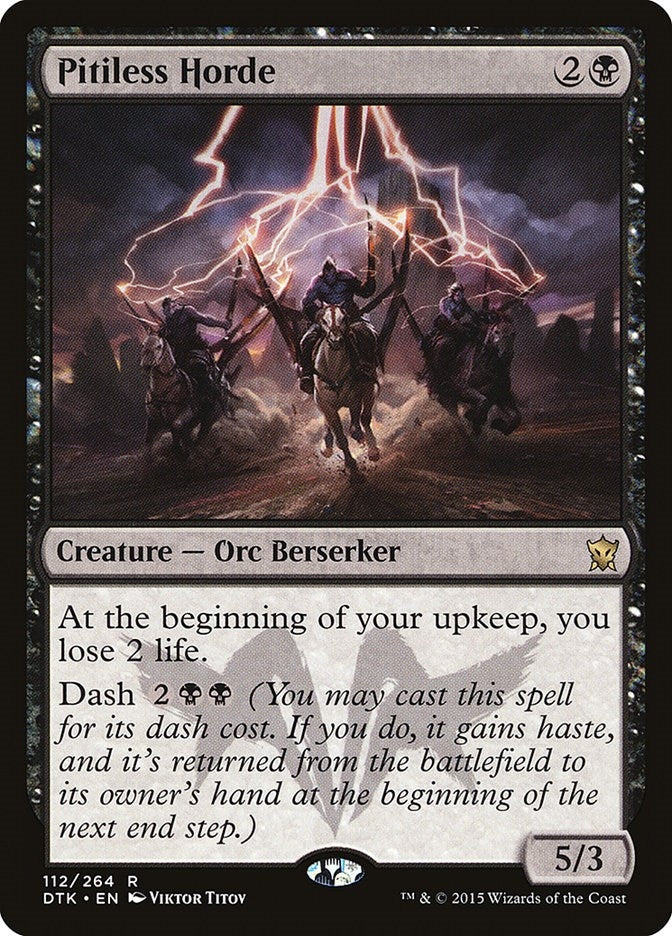 Pitiless Horde (112) (Dragons of Tarkir)