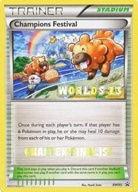 Image for Champions Festival - BW95 (Worlds 13) [Quarter-Finalist] (BW95) (Black and White Promos) - Pokemon