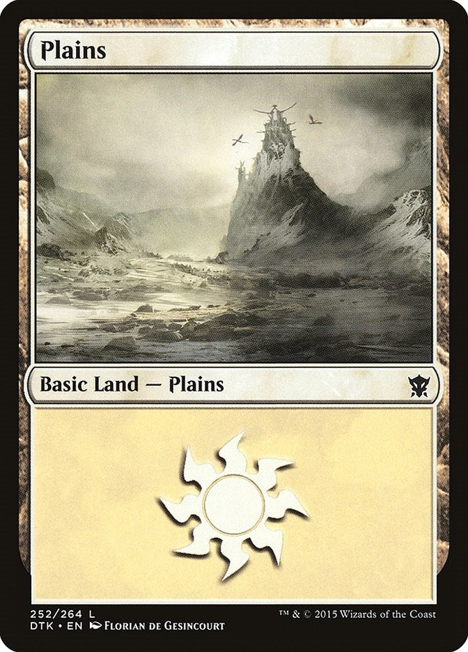 Plains (252) (252) (Dragons of Tarkir)