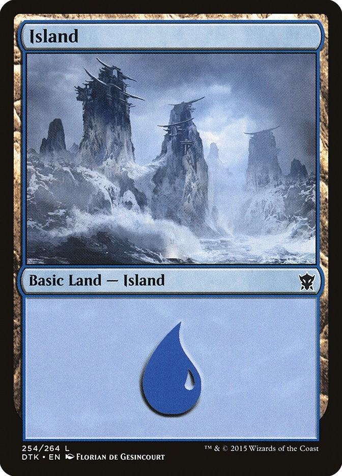 Island (254) (254) (Dragons of Tarkir)